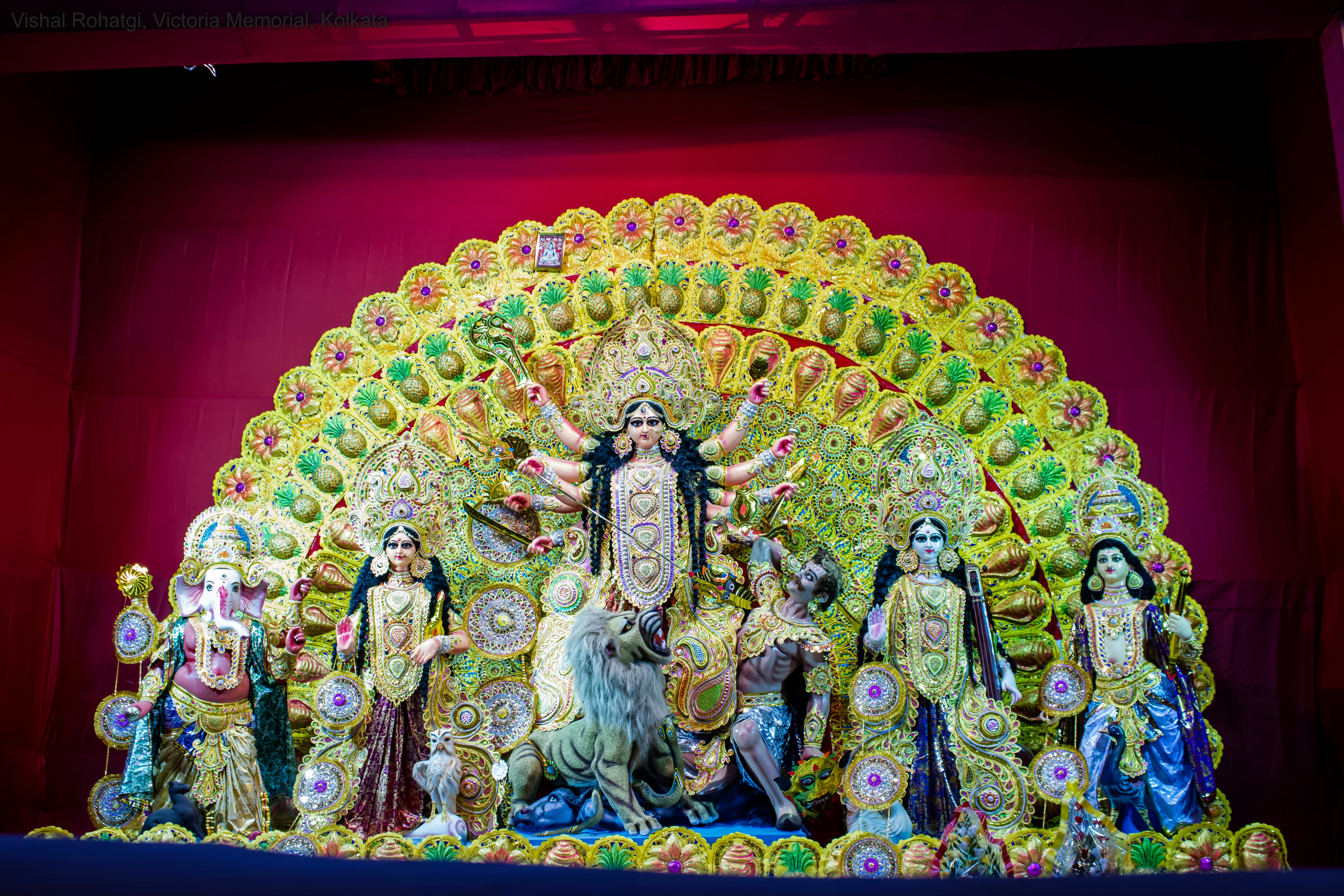 Hindu deity figurine, Puja decor